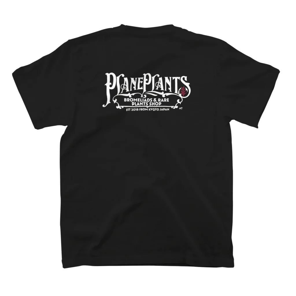 planeplantsのplane plants STAFF TEE スタンダードTシャツの裏面