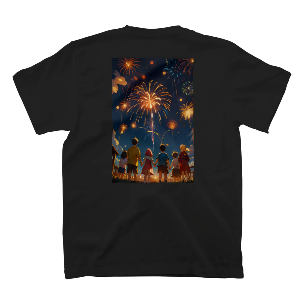 卯月なのかのFireworks Journey　〜夏の彩夜の旅〜　 No.3「 僕らの花園」 スタンダードTシャツの裏面