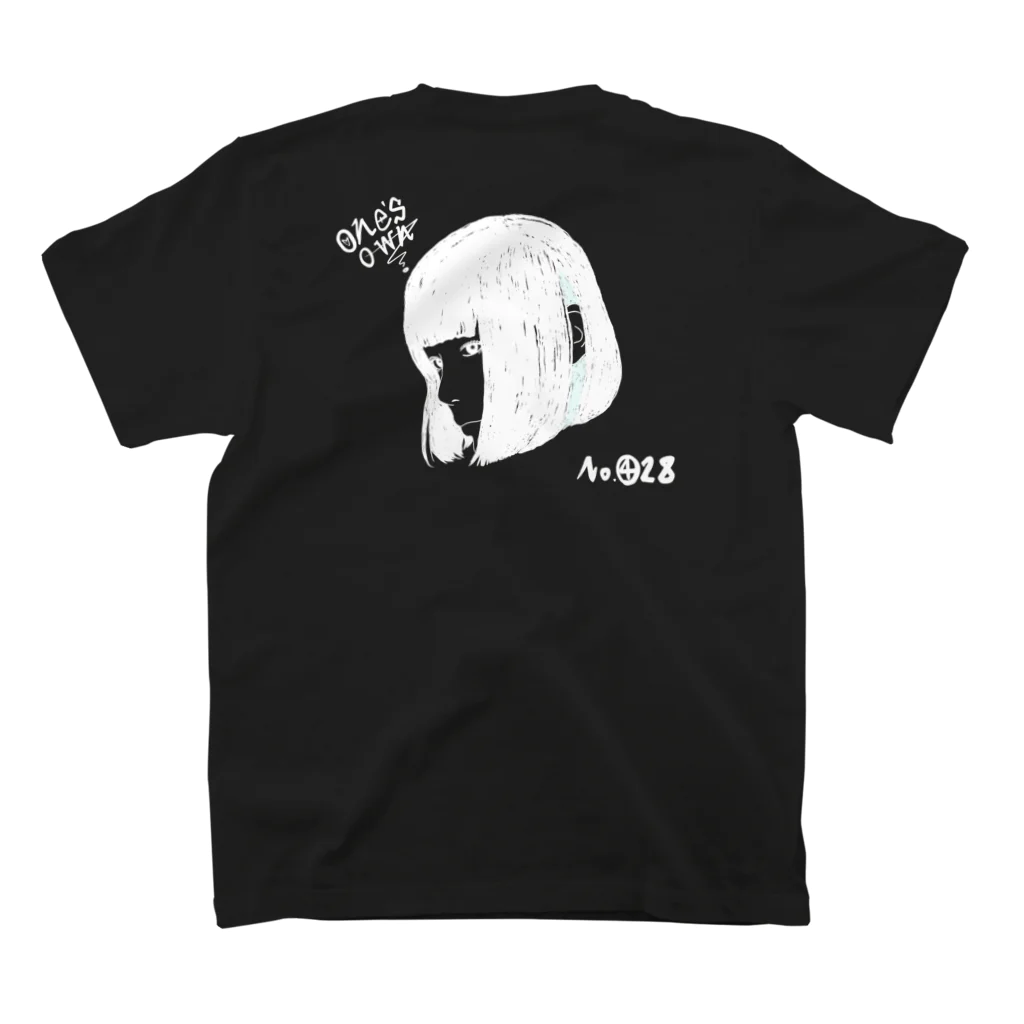 No.428のNo.428 One’s own スタンダードTシャツの裏面