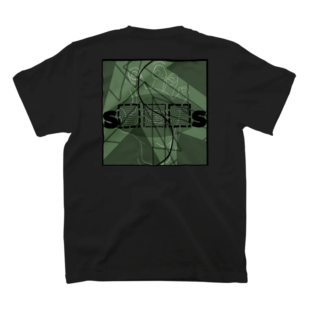 s888s.jpnのs888s　SHtE Military style to H スタンダードTシャツの裏面
