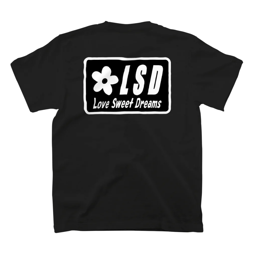 NOIR（ノアール）のBP　LSD LOGO　白枠 Regular Fit T-Shirtの裏面