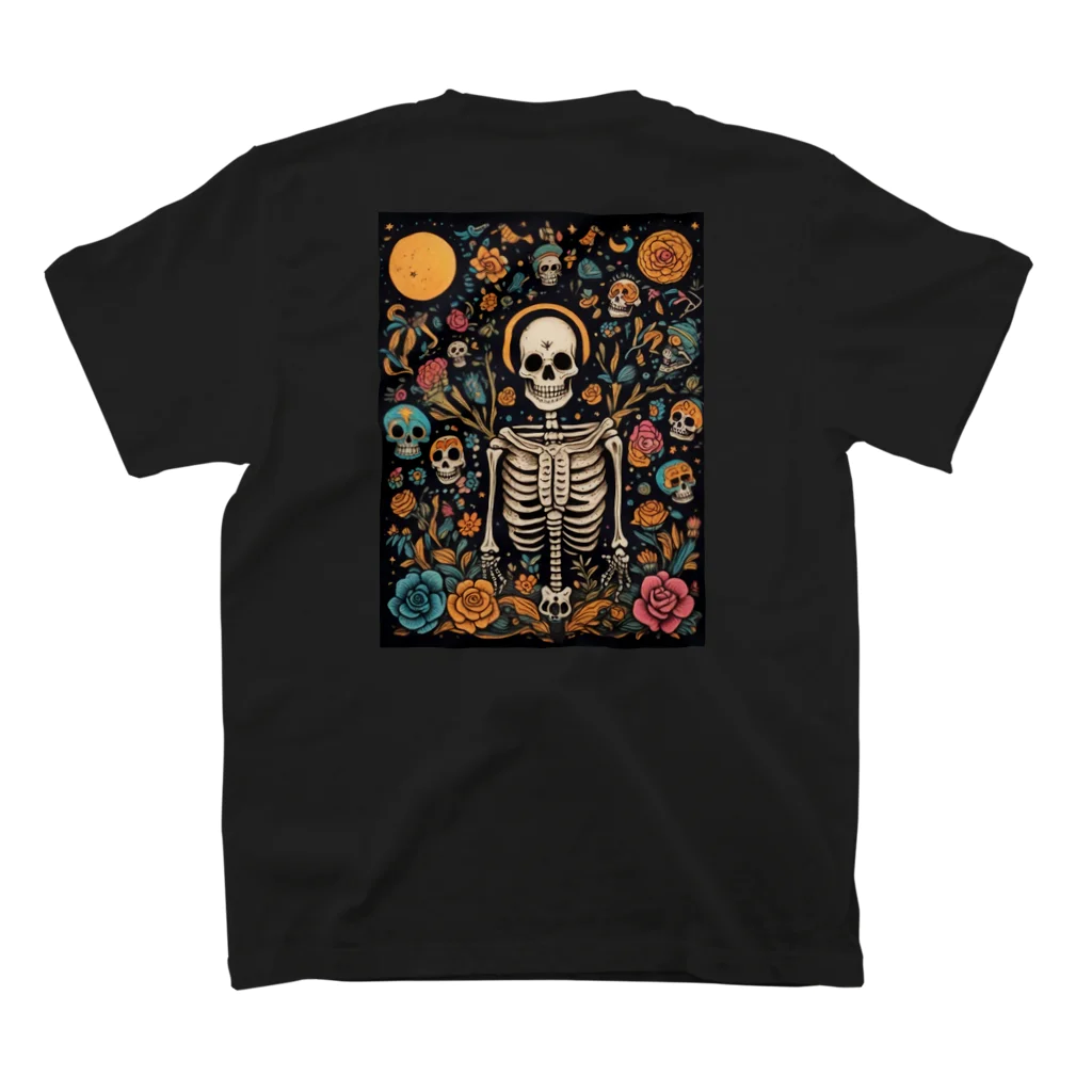 Skull sectionの月とドクロ スタンダードTシャツの裏面