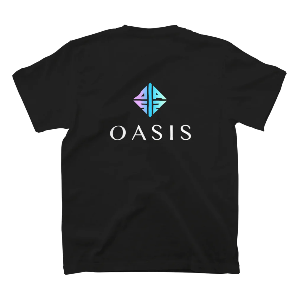 ゆきOASISのOASISグッズ スタンダードTシャツの裏面