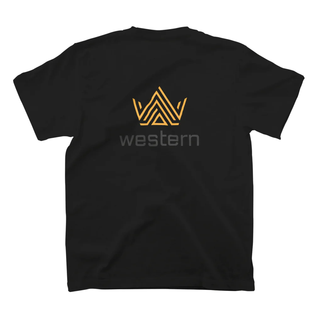 nsnk_westernのウエスタングッズ第一弾 スタンダードTシャツの裏面