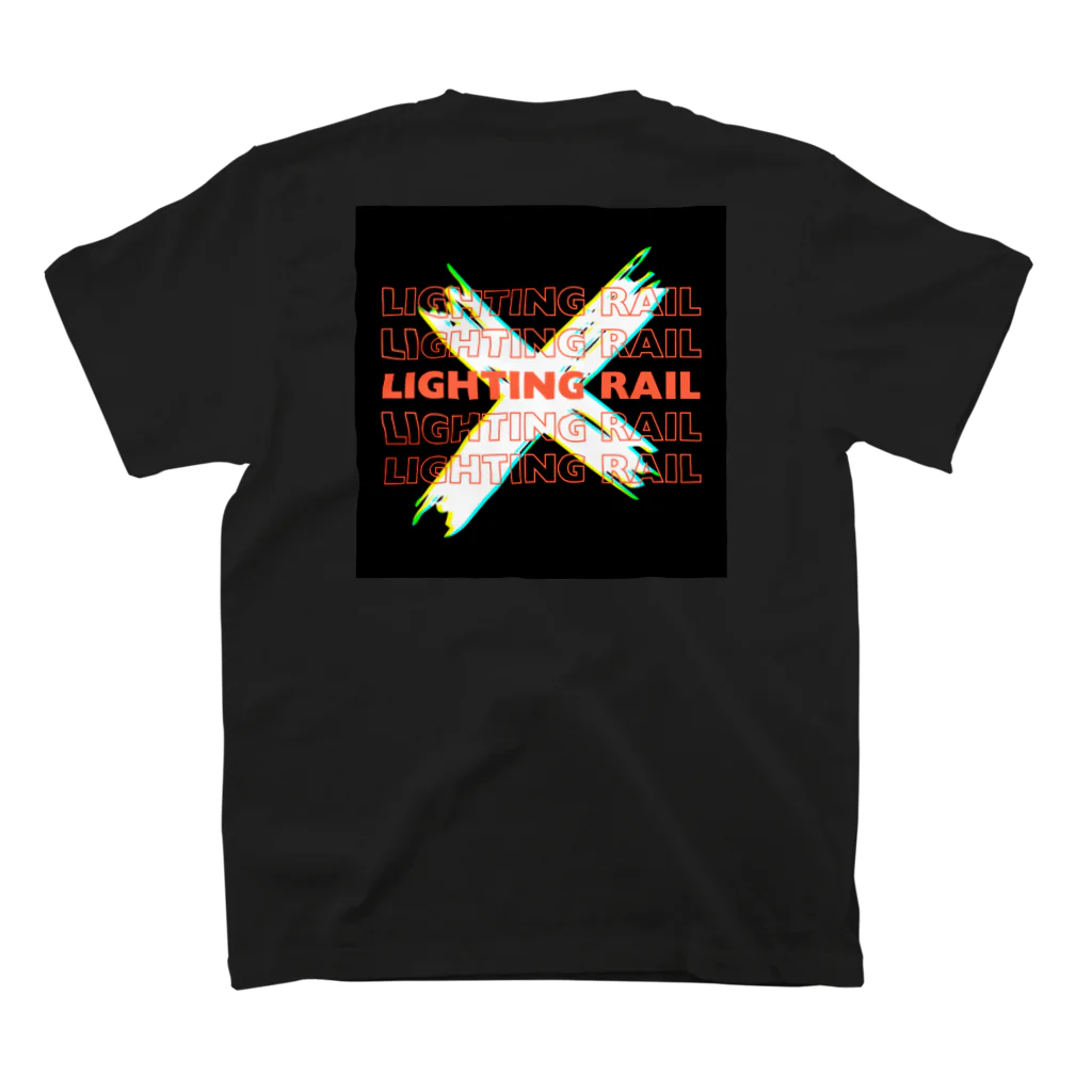 Lighting RailのLighting Rail スタンダードTシャツの裏面