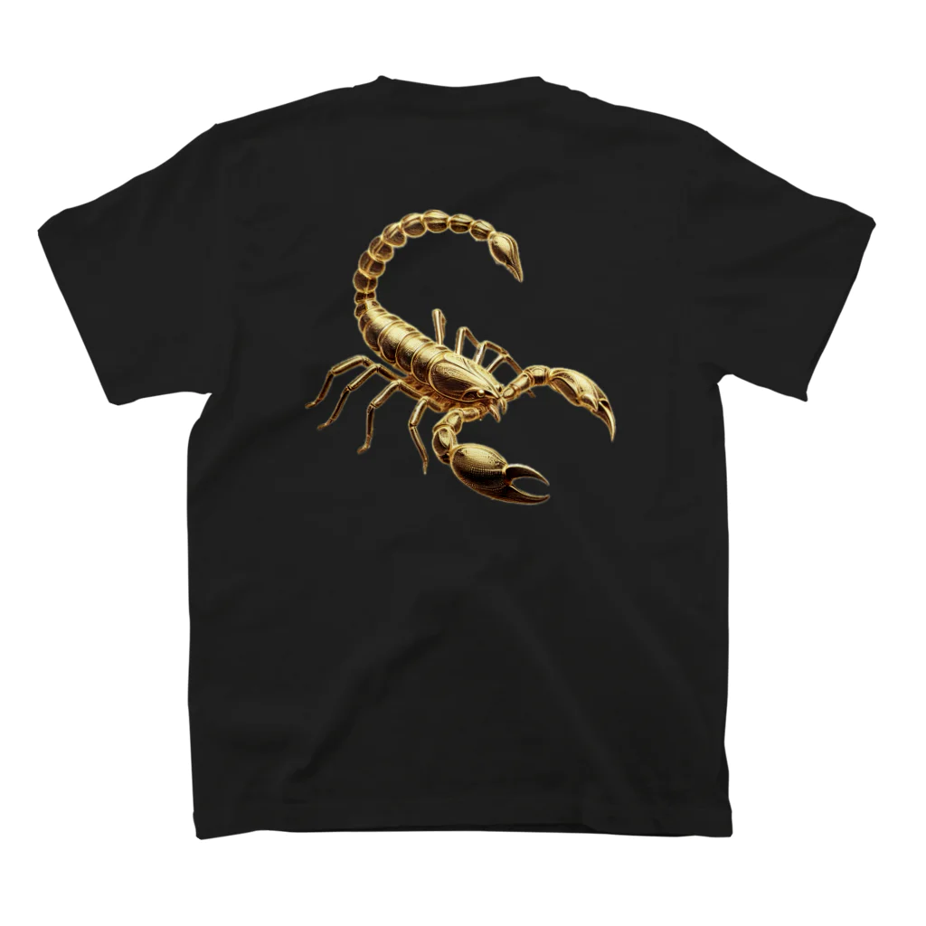 JUPITERの蠍座Ｔシャツ スタンダードTシャツの裏面