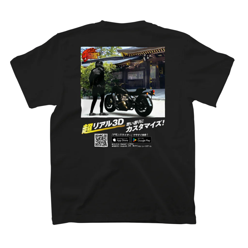 Demon’s Rider (デモンズライダー)のデモンズライダーイベントウェア Regular Fit T-Shirtの裏面