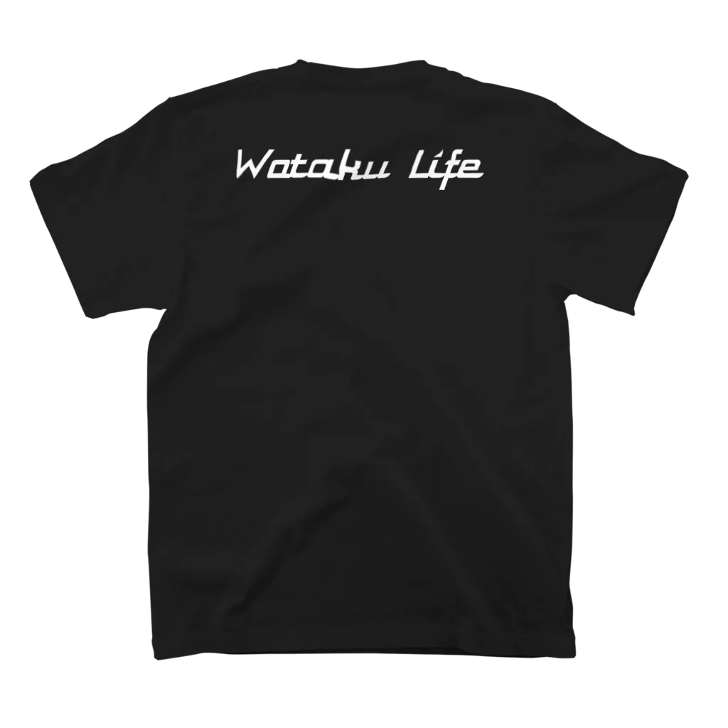 WotakuLifeの307 Wotaku life titan スタンダードTシャツの裏面