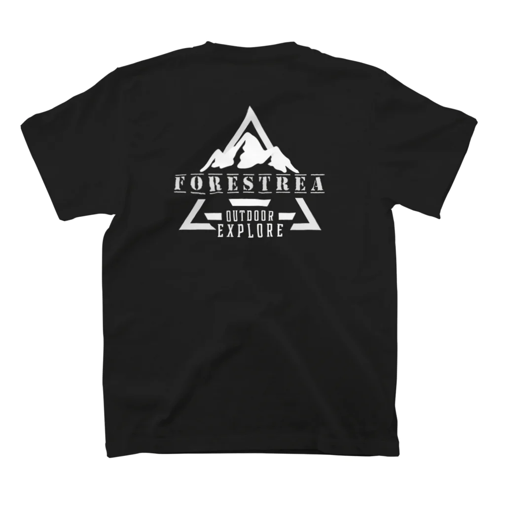 FORESTREAのFORESTREA ホワイトロゴ スタンダードTシャツの裏面