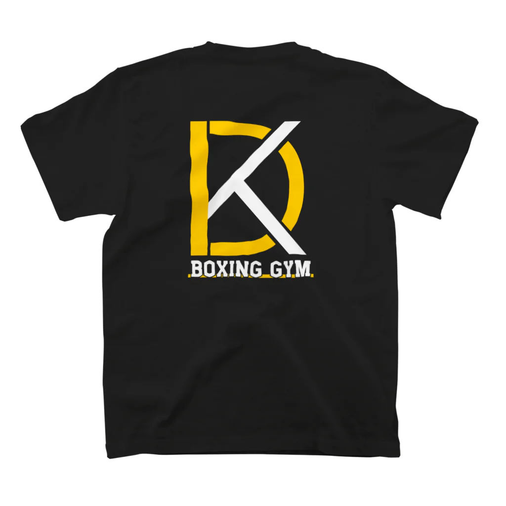 dk_boxinggymのDK BOXING GYM 公式 Tシャツ スタンダードTシャツの裏面