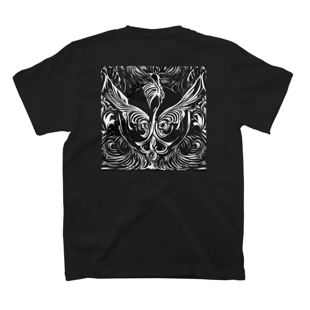 Black marketのBlack phoenix スタンダードTシャツの裏面