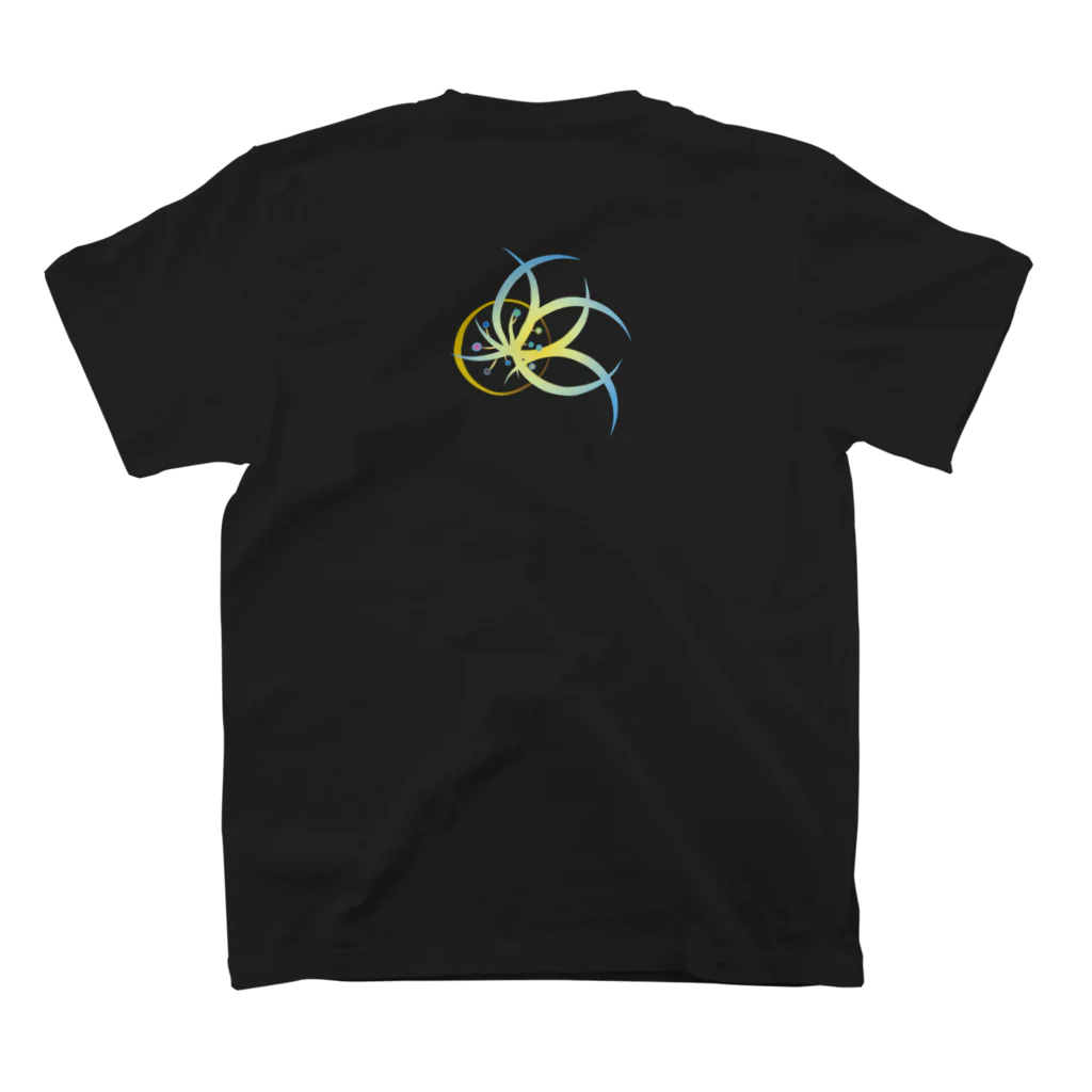 Flamenco FloresのFlores Original Logo スタンダードTシャツの裏面