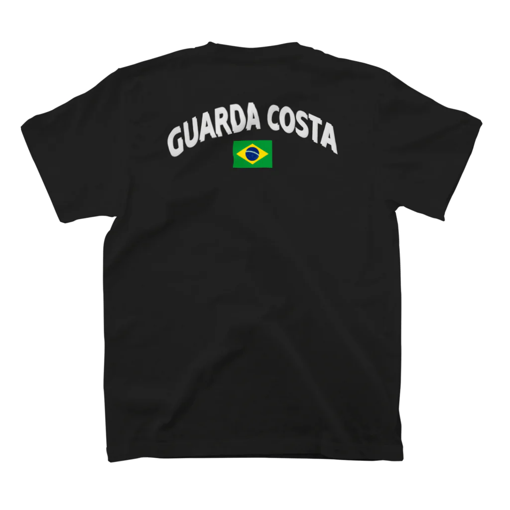 Brazil-Brasilのguarda costa 外国語グッズ スタンダードTシャツの裏面