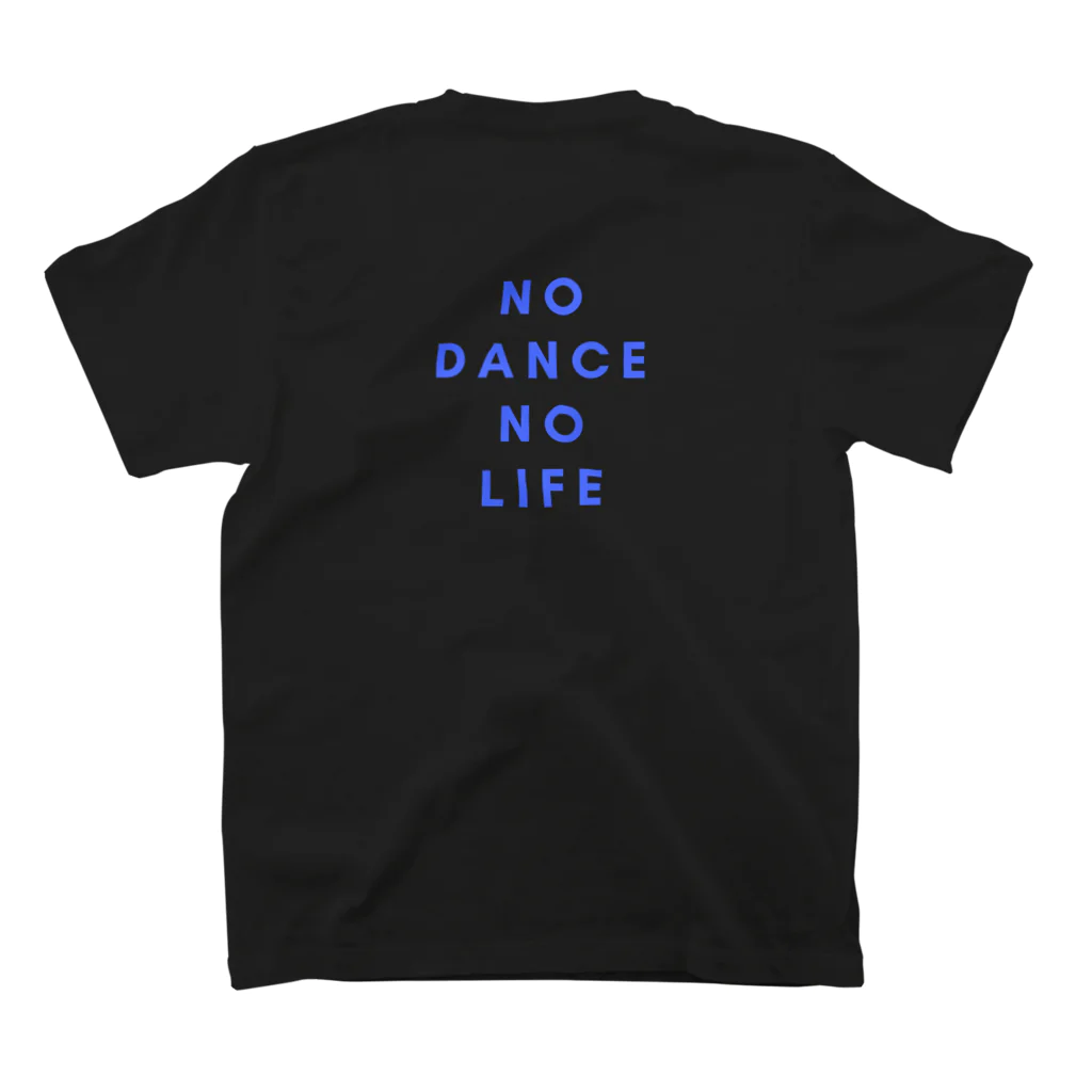 しろくまダンサーのNO DANCE NO LIFE スタンダードTシャツの裏面