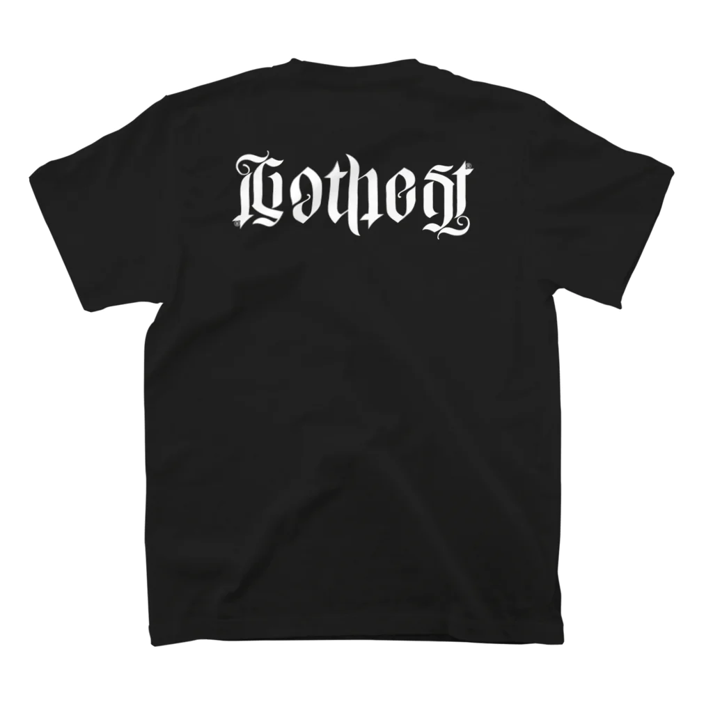 Gothestのゴスカード：アニム  / Goth Card: Animu スタンダードTシャツの裏面