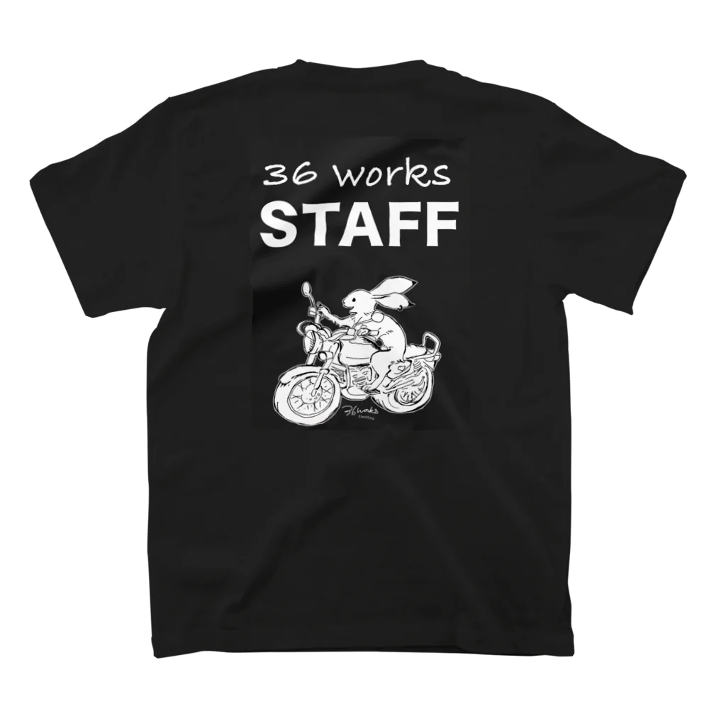 サブローワークスの36works-staff Tee Regular Fit T-Shirtの裏面