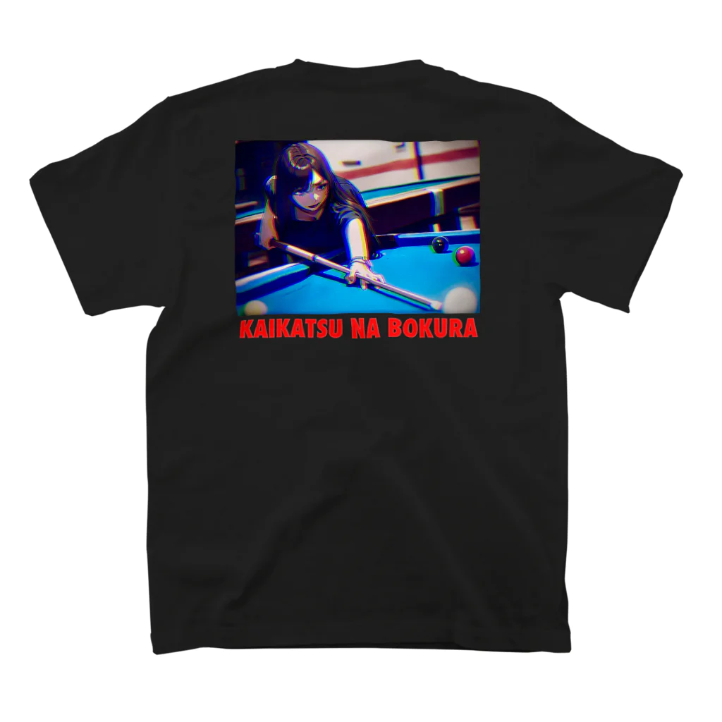 KIST：ShopのKIST2024 “billiards manga” Regular Fit T-Shirtの裏面