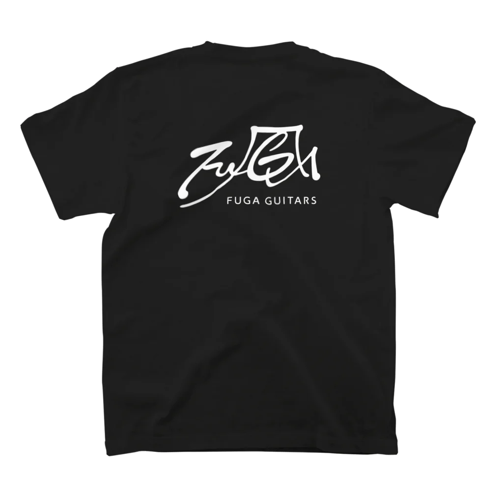 FUGAGUITARSのFUGA GUITARS　スタンダードロゴ Regular Fit T-Shirtの裏面