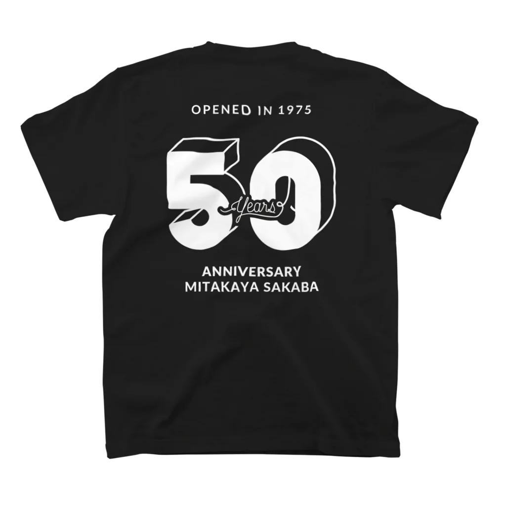 tamamixのみたかや酒場 50周年おめでとう Regular Fit T-Shirtの裏面