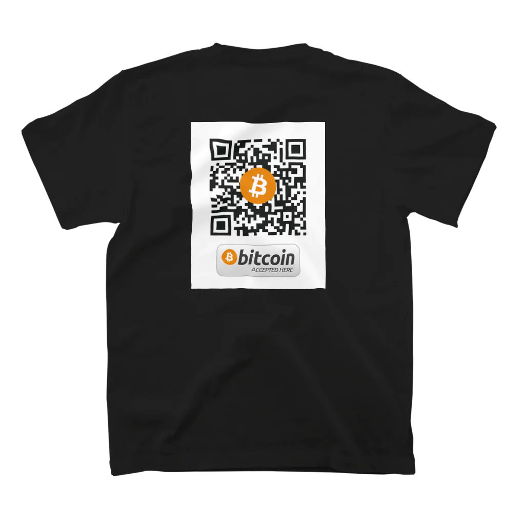 クリプトゥーロゥマートのSATOSHI NAKAMOTO スタンダードTシャツの裏面