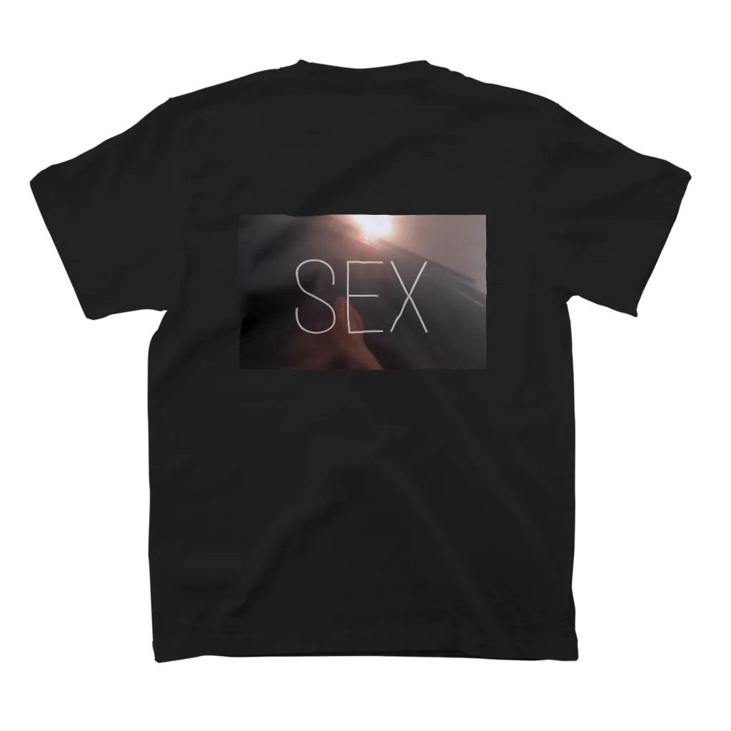 Mey's meのbath in SEX スタンダードTシャツの裏面