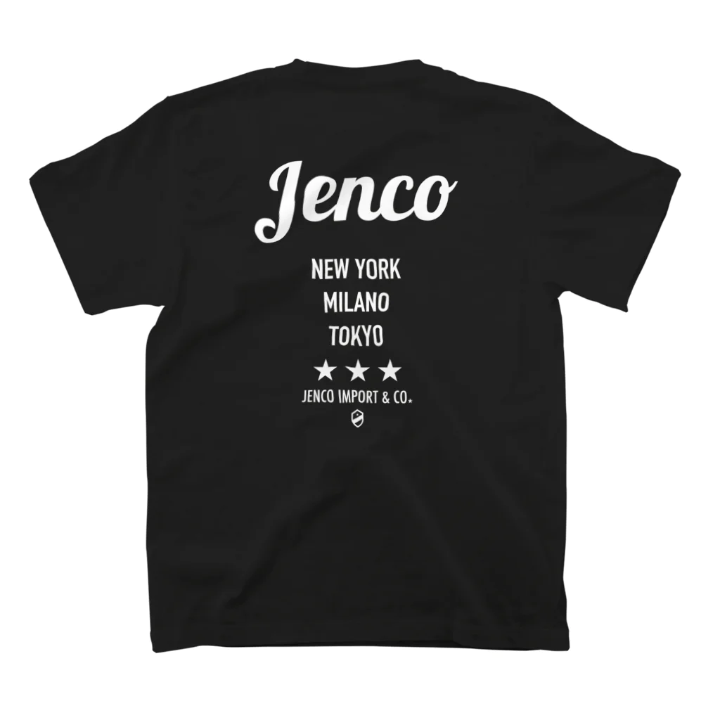 JENCO IMPORT & CO.のJENCO | ★ スタンダードTシャツの裏面