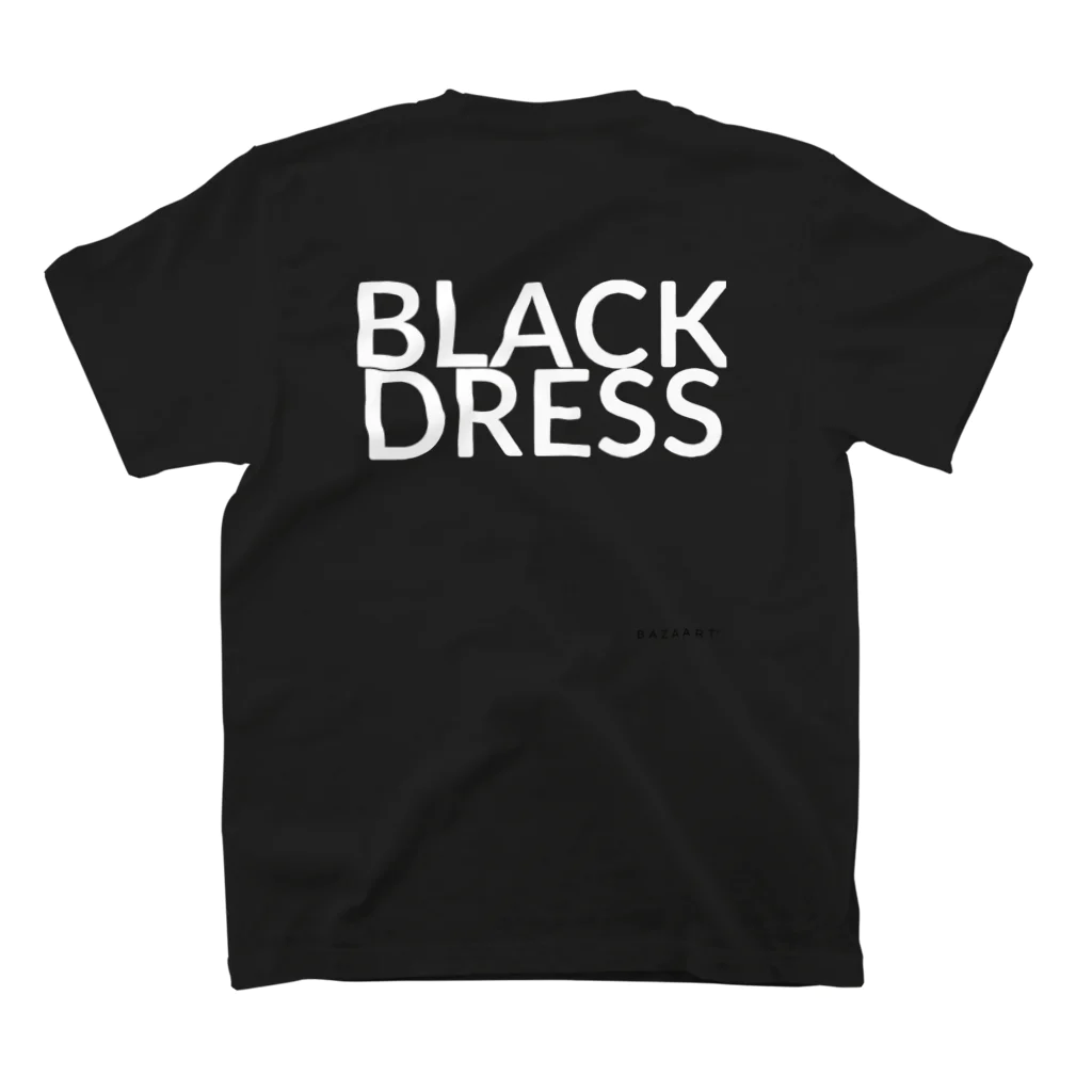 BLACK DRESSのBlack dress スタンダードTシャツの裏面