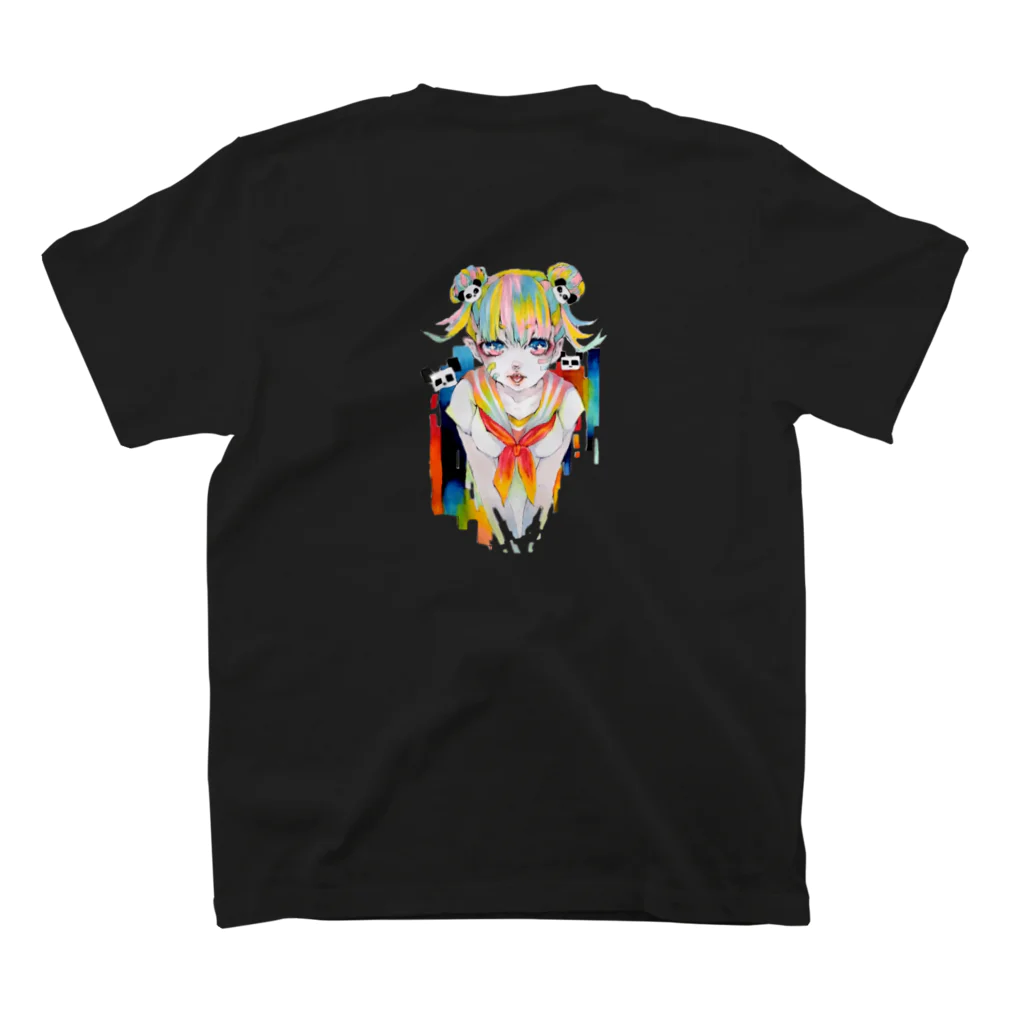 pontaro-の電波系 スタンダードTシャツの裏面