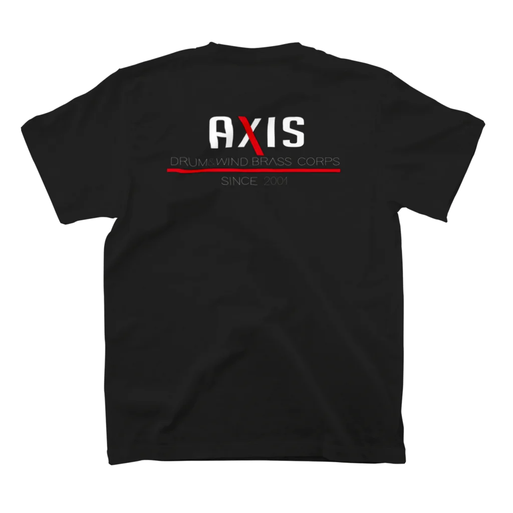 AXIS_GoodsのAXIS BARITONE スタンダードTシャツの裏面