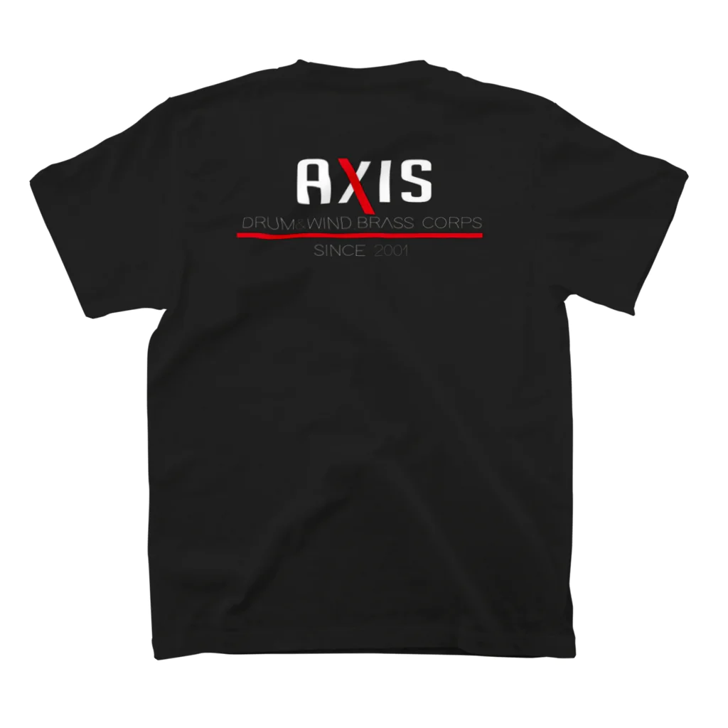 AXIS_GoodsのAXIS PERCUSSION スタンダードTシャツの裏面