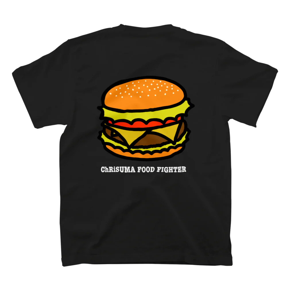 ChRiSUMAのChRiSUMA FOOD FIGHTER スタンダードTシャツの裏面