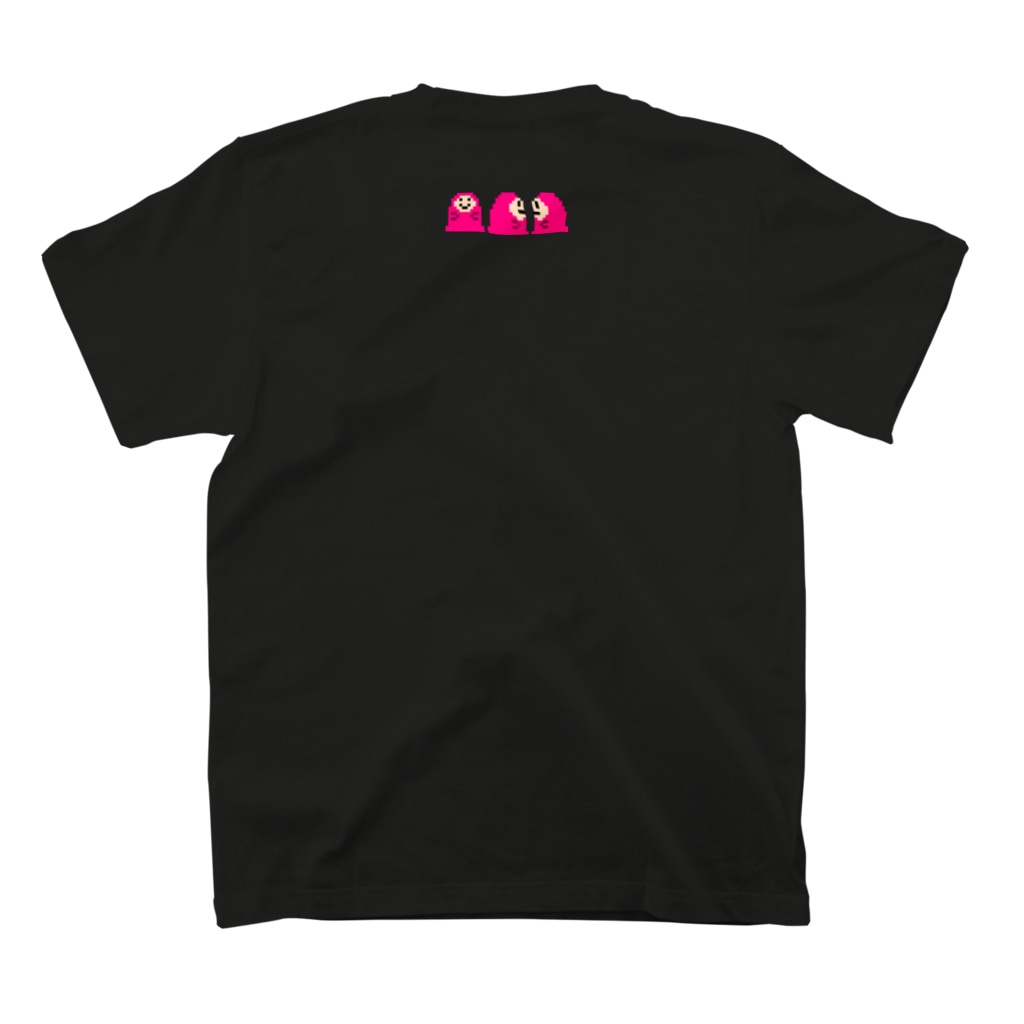 フトンナメクジのレトロゲーム - RETRO GAME Regular Fit T-Shirtの裏面