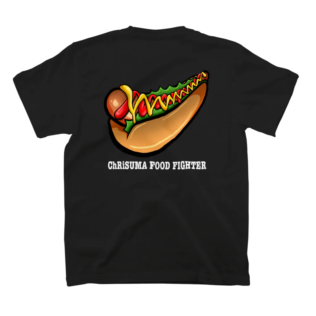 ChRiSUMAのChRiSUMA FOOD FIGHTER 4 スタンダードTシャツの裏面