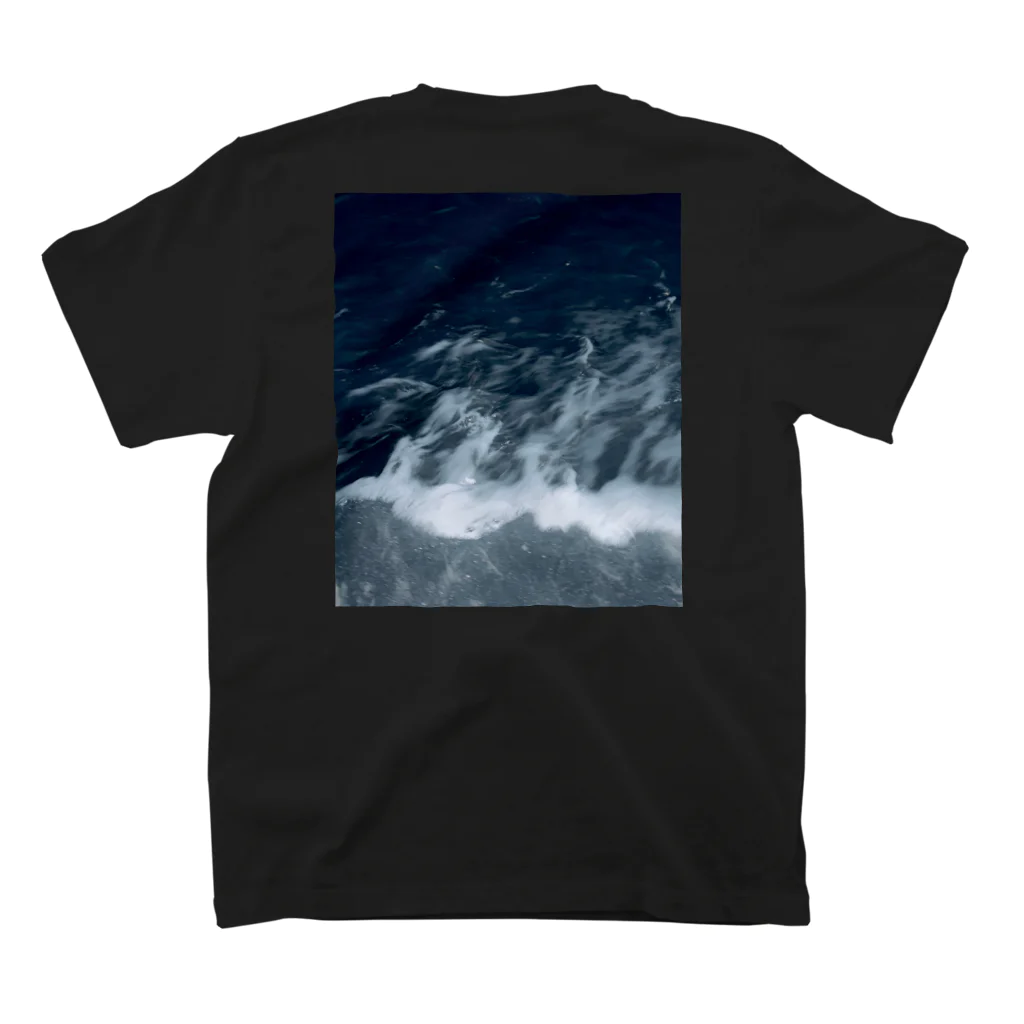 umibeのseaside(dark) Regular Fit T-Shirtの裏面