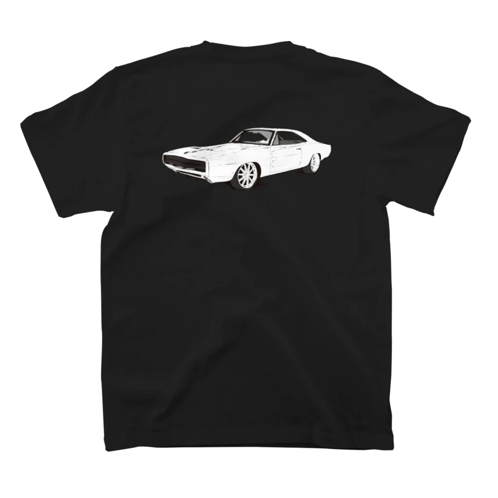 Ark Connectのマッスルカー Regular Fit T-Shirtの裏面