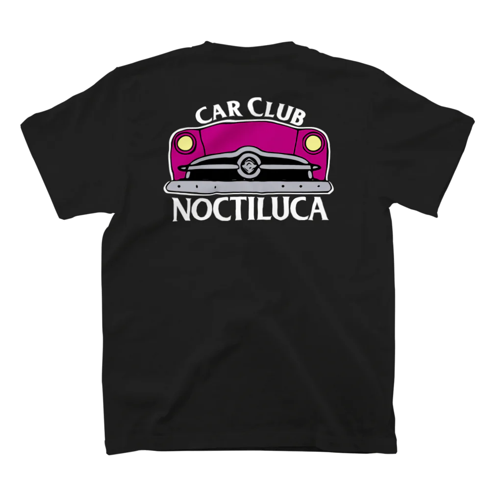 Car Club NOCTILUCAの1949 Shoebox LOGO Regular Fit T-Shirtの裏面