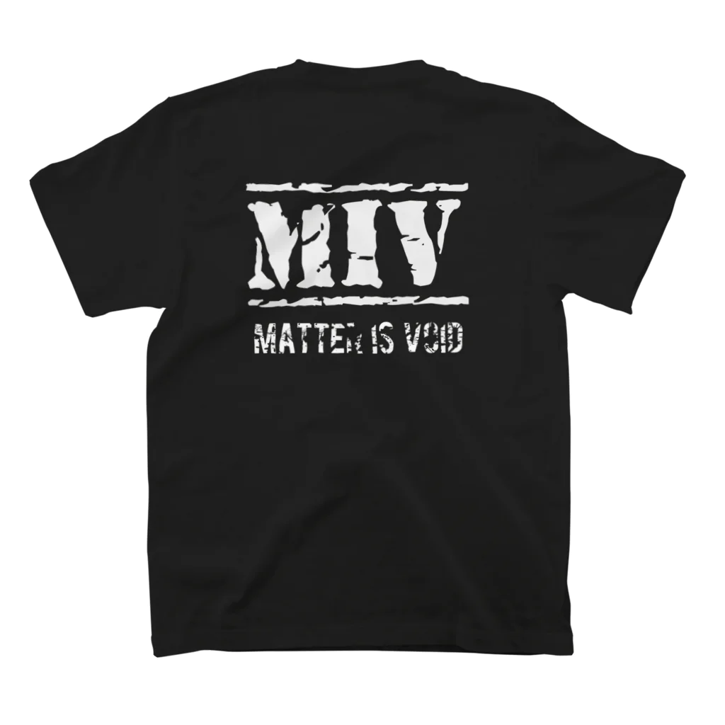 Matter-is-voidのMatterisvoid Tシャツ スタンダードTシャツの裏面