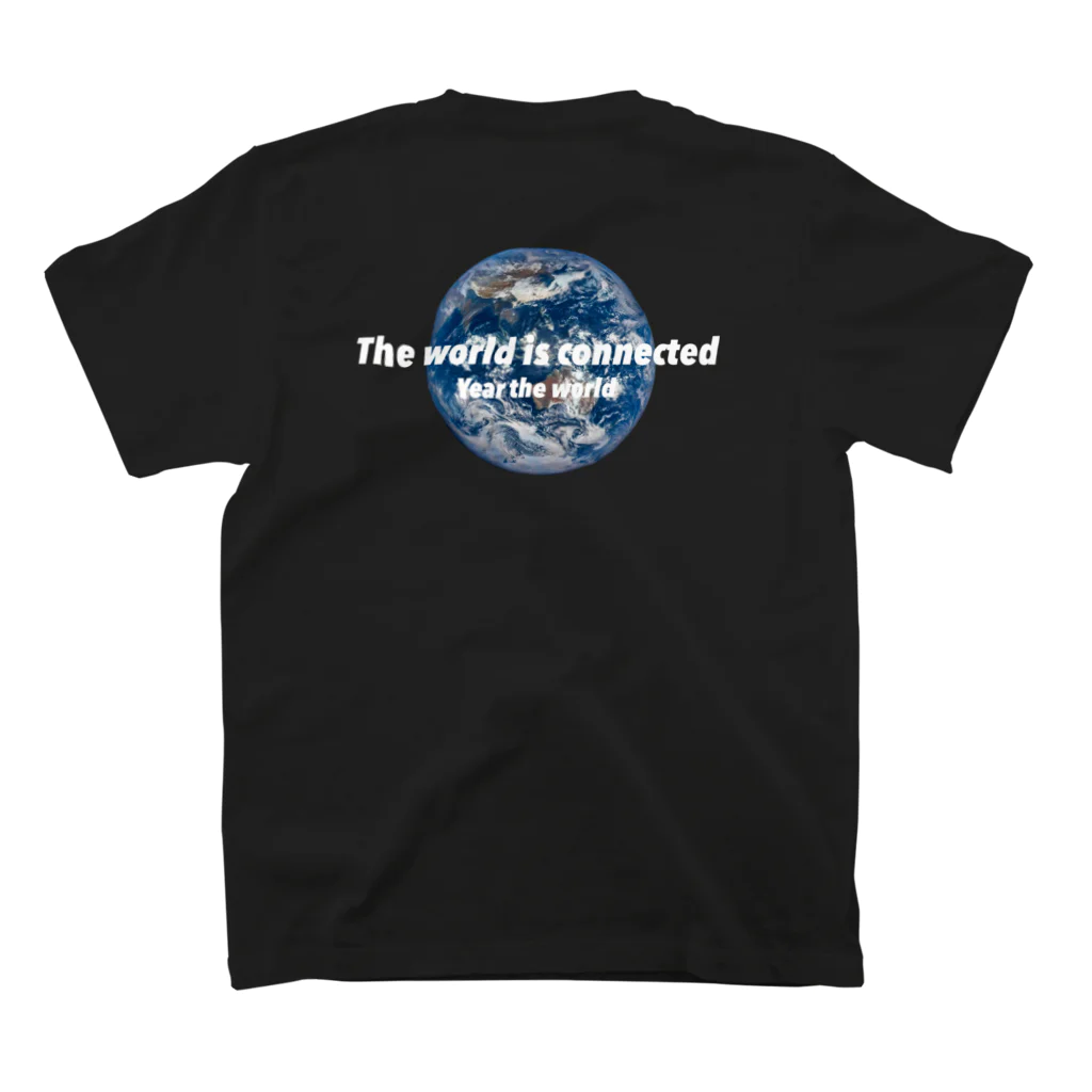 YEAR THE WORLDのEarth Graphic T-shirt スタンダードTシャツの裏面