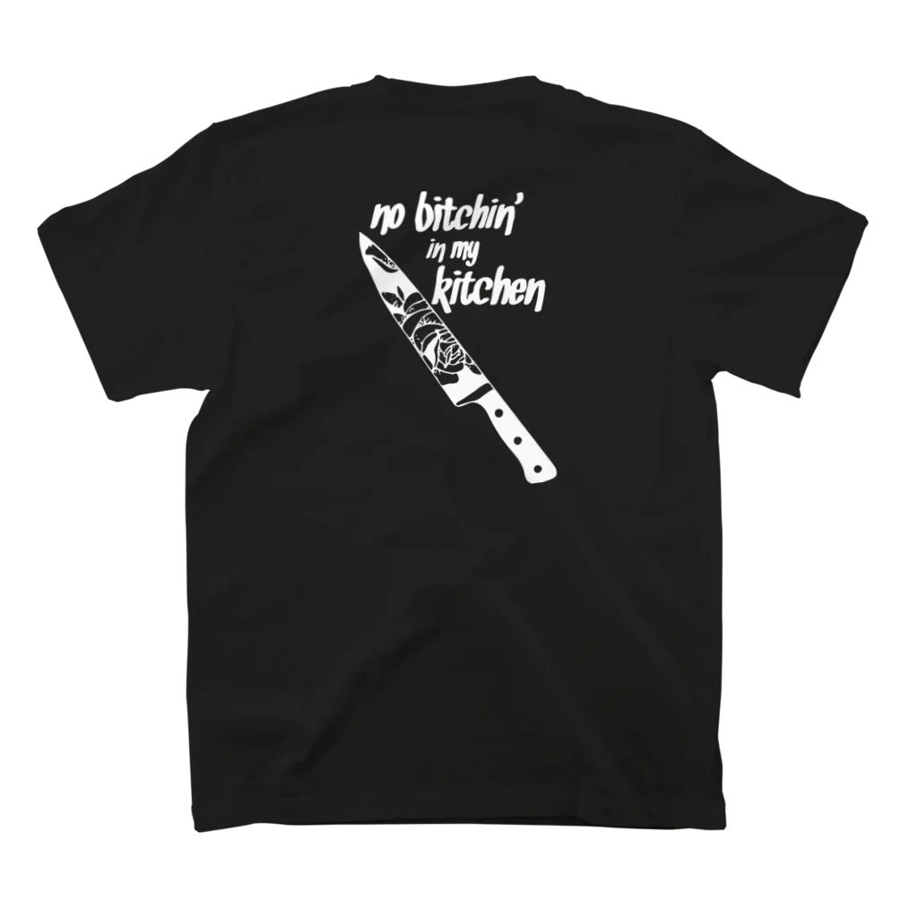 Ornetteのno bitchin in my kitchen スタンダードTシャツの裏面