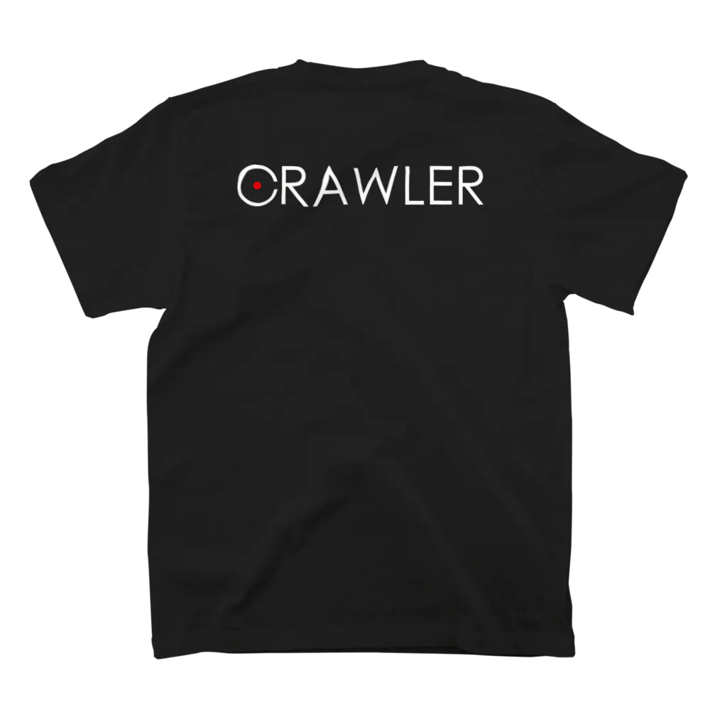 CRAWLERのCRAWLER_WHITE スタンダードTシャツの裏面