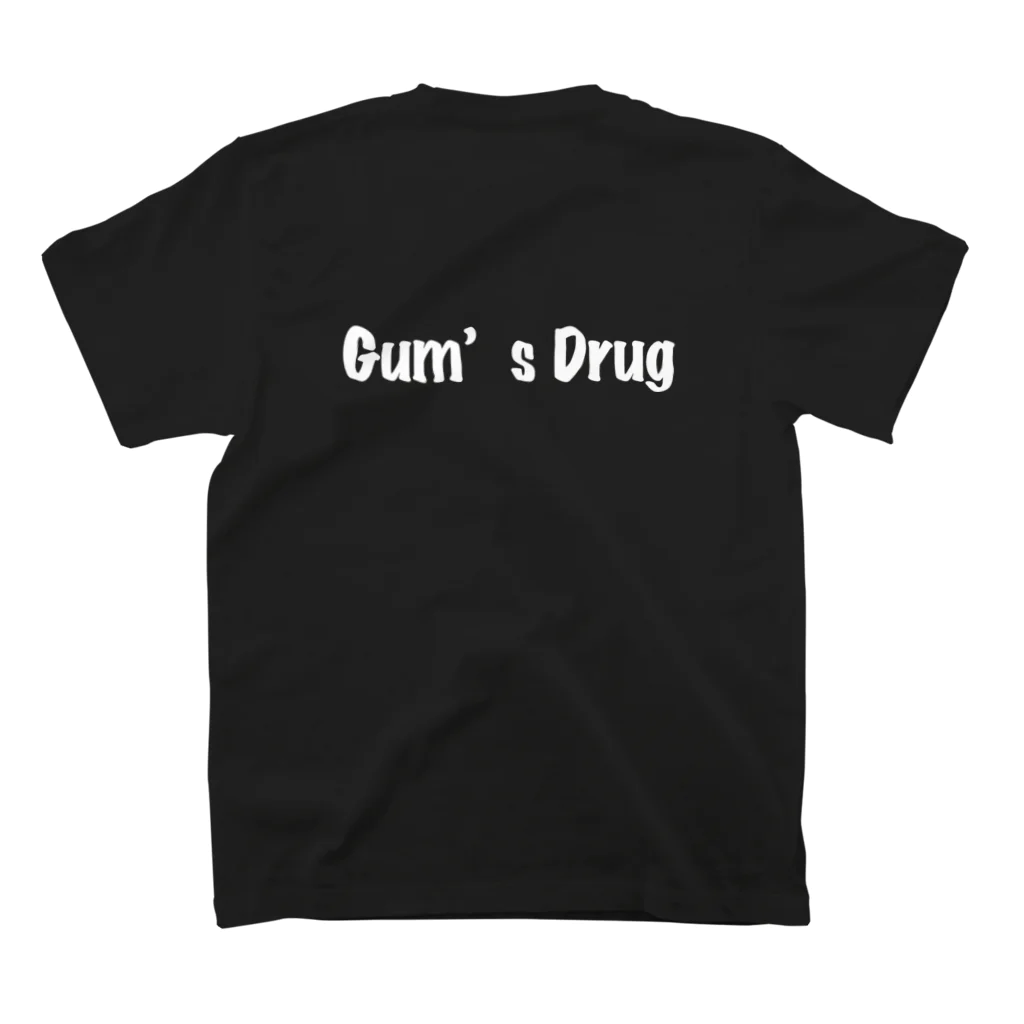 Gum's DrugのGum's Drug Regular Fit T-Shirtの裏面