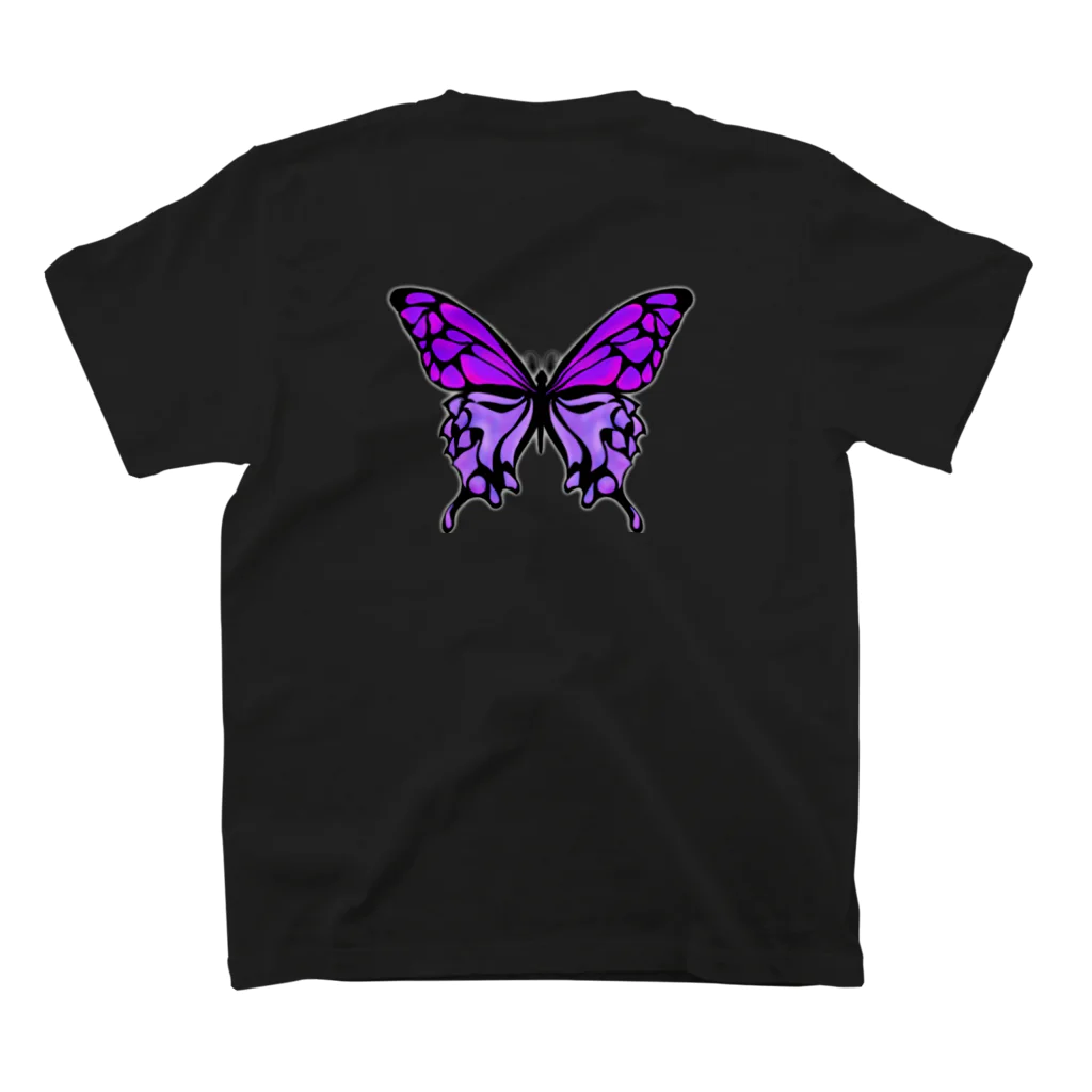 GRANDEのCrazy Papillon スタンダードTシャツの裏面