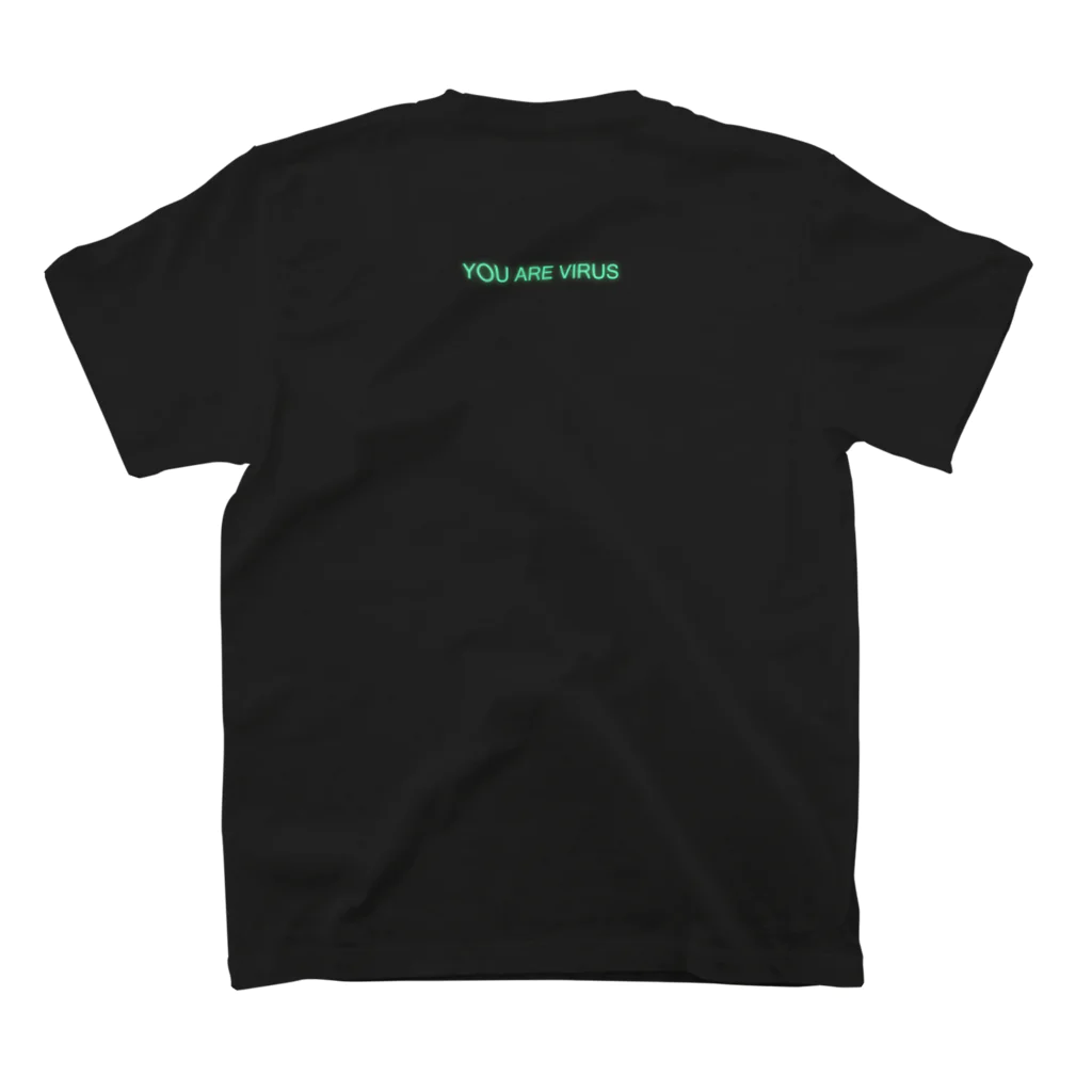 SFX_PistolsのI AM AWARE - YOU ARE VIRUS スタンダードTシャツの裏面