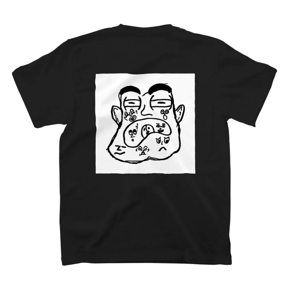 touyaboyのねこま スタンダードTシャツの裏面