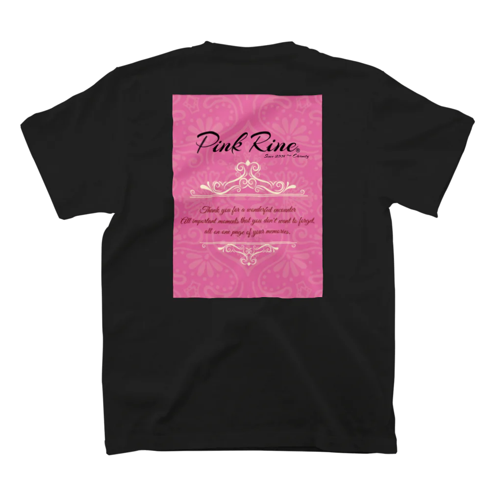 【Pink Rine】の【Pink Rine】オリジナル スタンダードTシャツの裏面