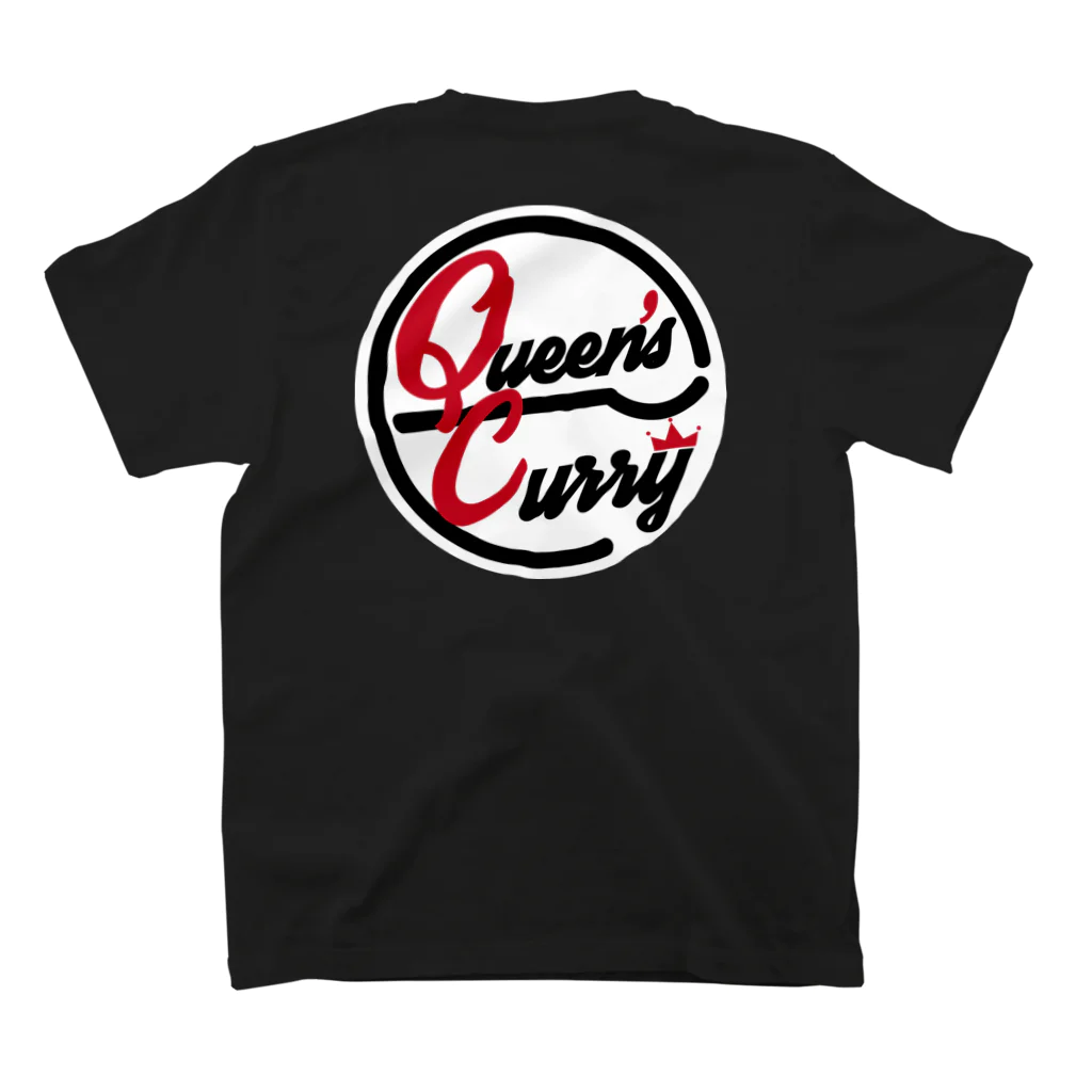 Queen'sCurry　クイーンズカレ－のQueensCurry スタンダードTシャツの裏面