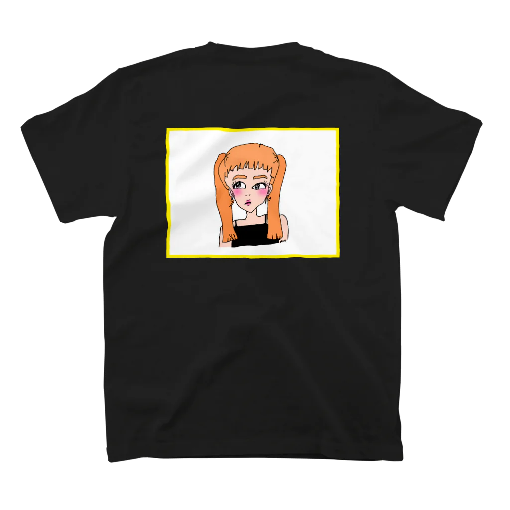 Hare_のOrange GIRL スタンダードTシャツの裏面