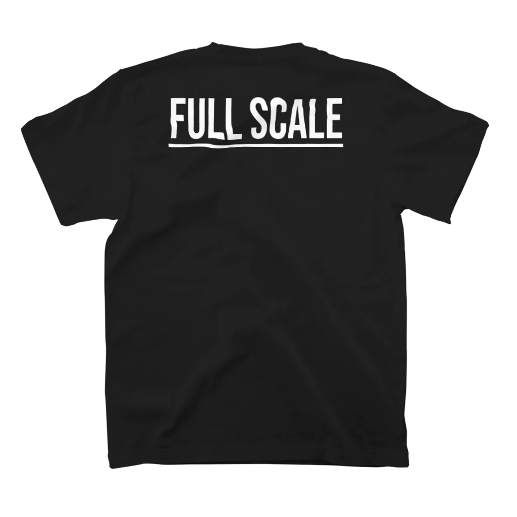 2rinso-nirinsoのFUL SCALE スタンダードTシャツの裏面