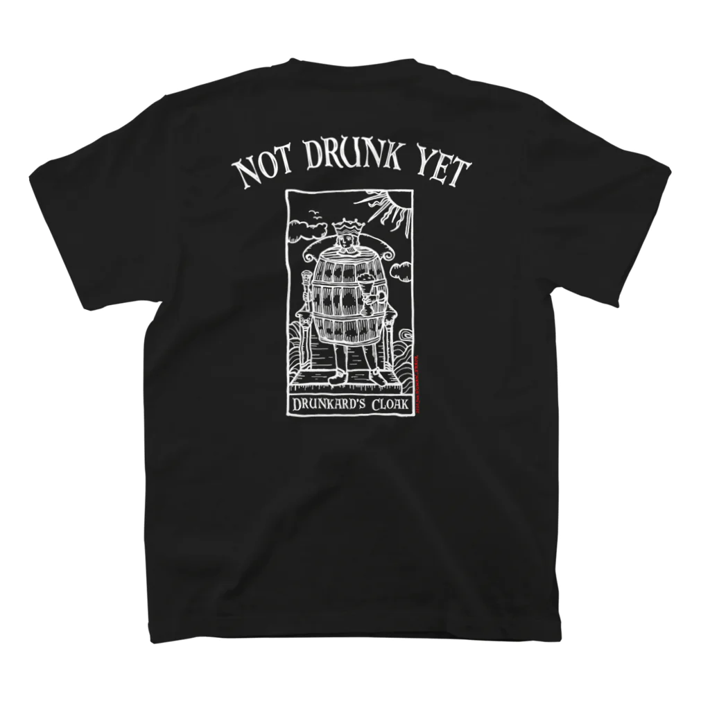  HUMAN ERRORのDrunkard's cloak スタンダードTシャツの裏面