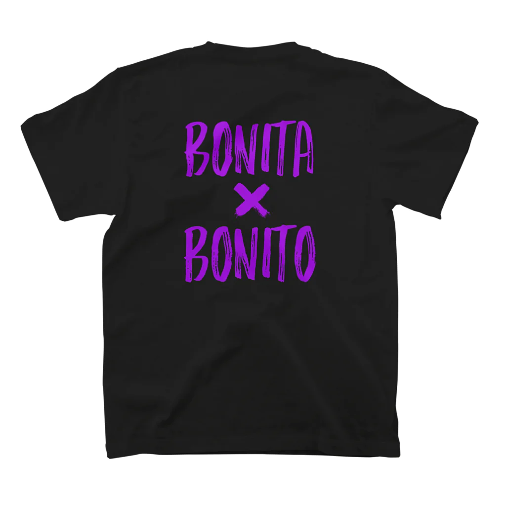 BONITA × BONITOのボニボニ　ホラー スタンダードTシャツの裏面